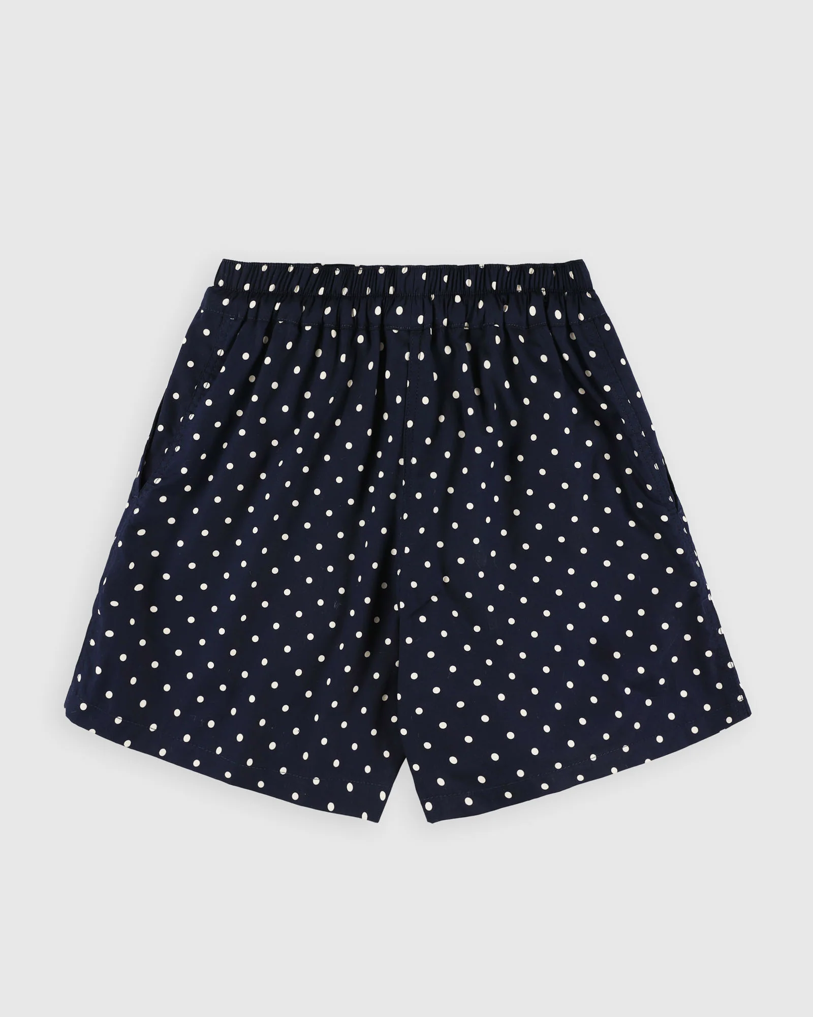 Private Shorts - Japanese Polka Dots - Navy (Women) - Image 6