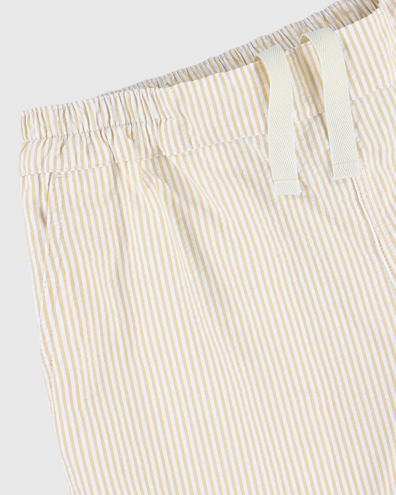 Private Shorts - Seersucker Stripes - Butter In The Sun (Women) - Image 2