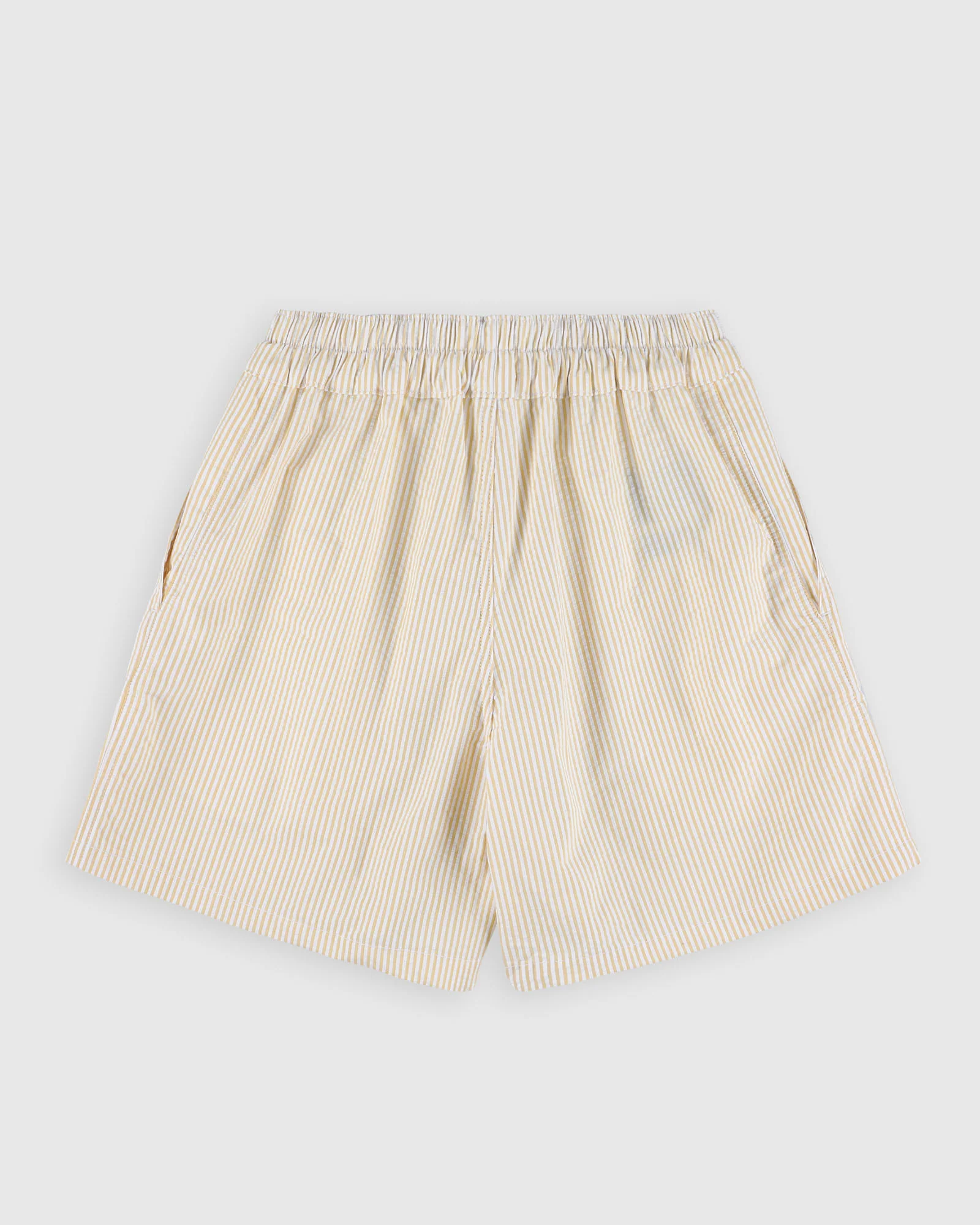 Private Shorts - Seersucker Stripes - Butter In The Sun (Women) - Image 3