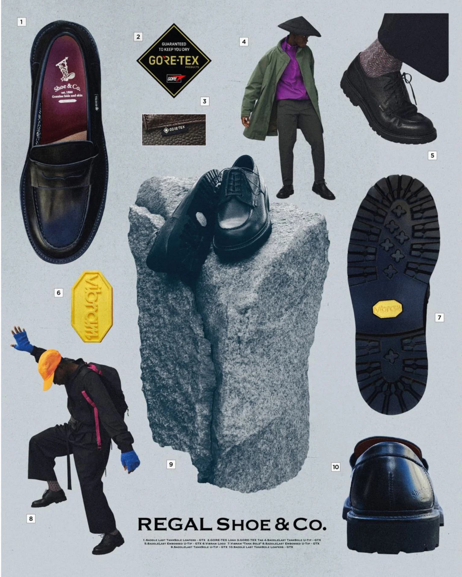 U-Tip GTX - Dark Brown Embossed - Image 7