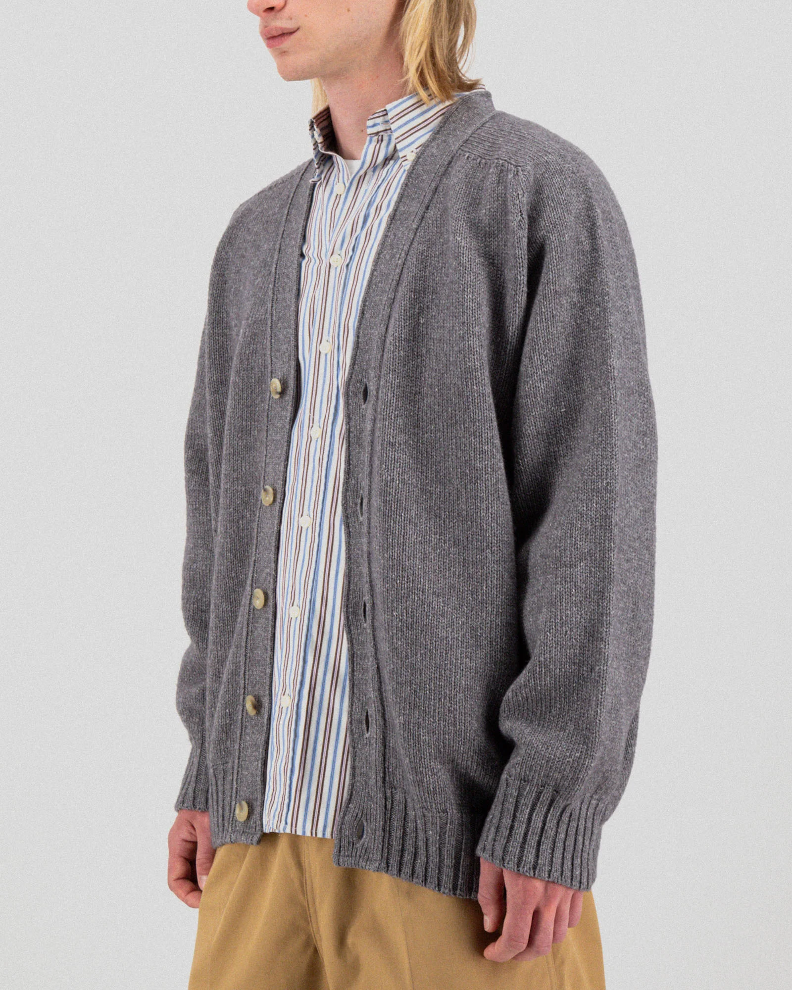 Reverb Cardigan - Steely Cloud - Image 3