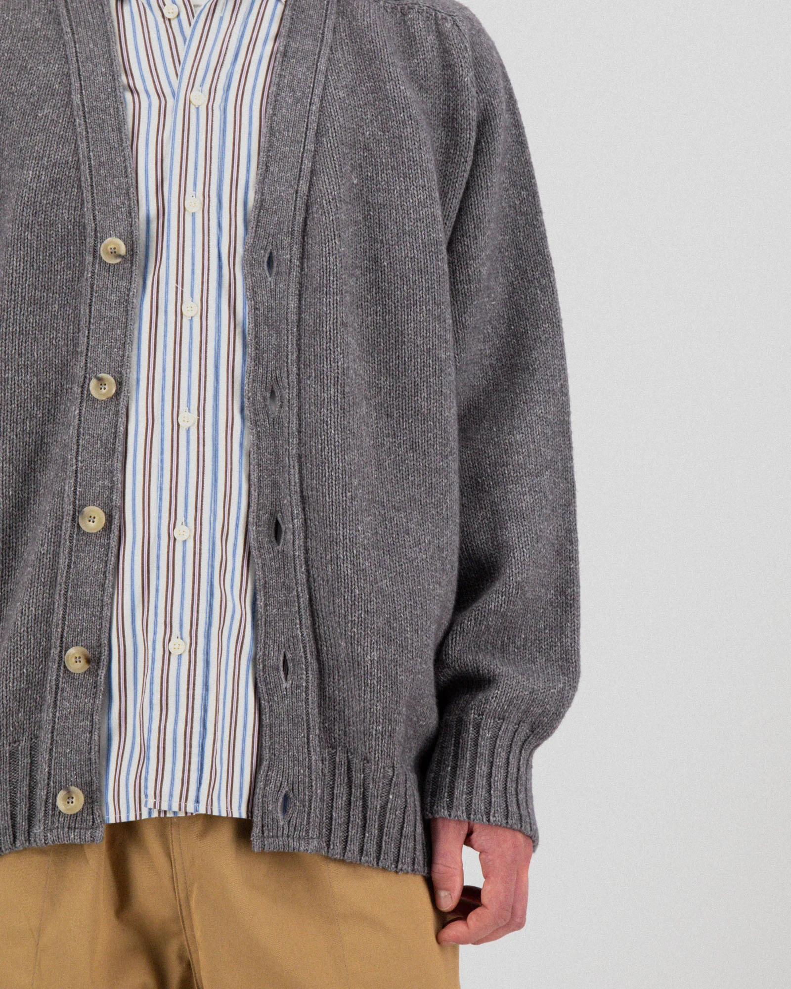 Reverb Cardigan - Steely Cloud - Image 4