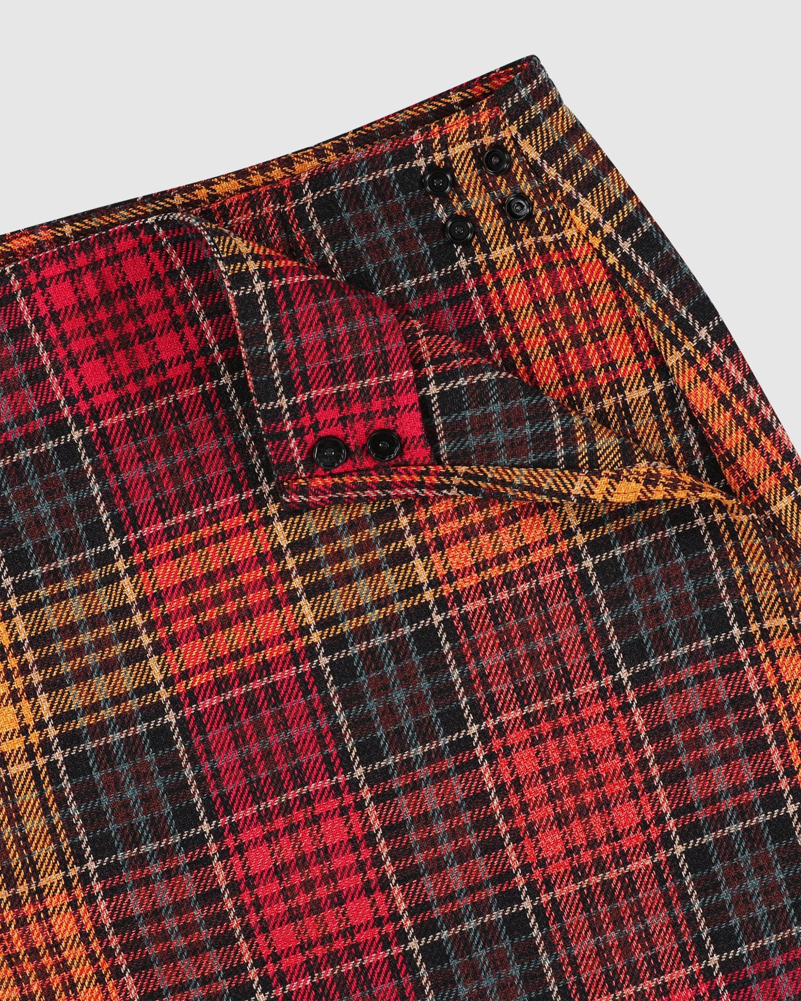 Safe Skirt - Japanese Twill Check - Spaced Up (Women) - Image 4