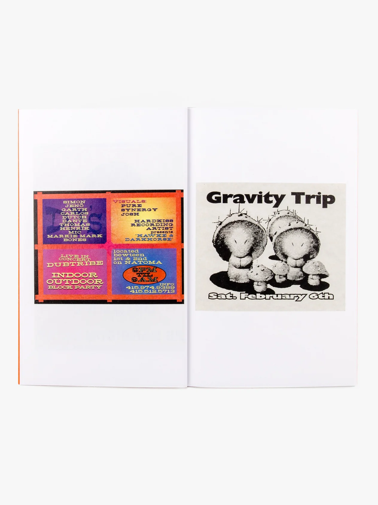 San Francisco Rave Flyers 1991 - 1993 *restock - Image 2