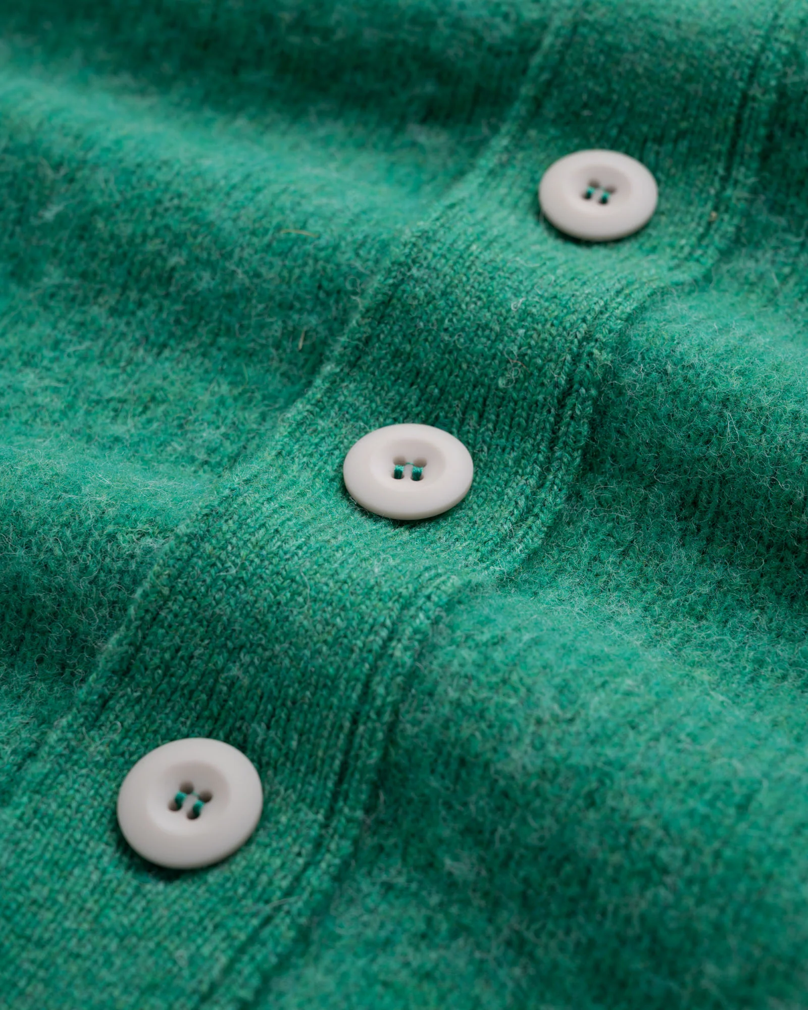 Shaggy Bear Cardigan - Greendream - Image 5