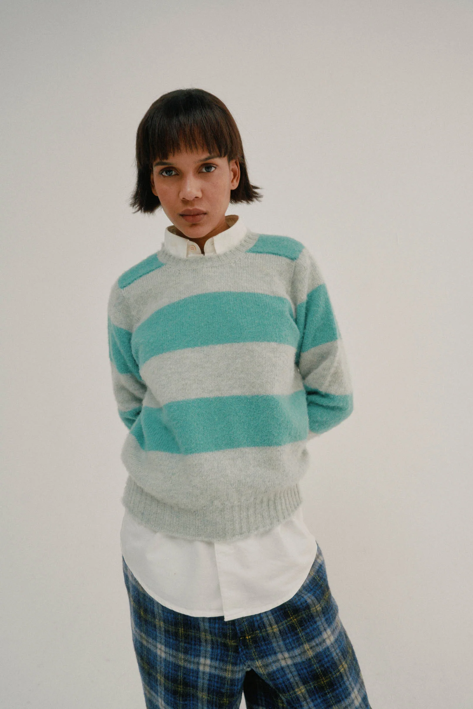 Shaggy Bear Chunky Stripes - Freeze (Women) - Image 7