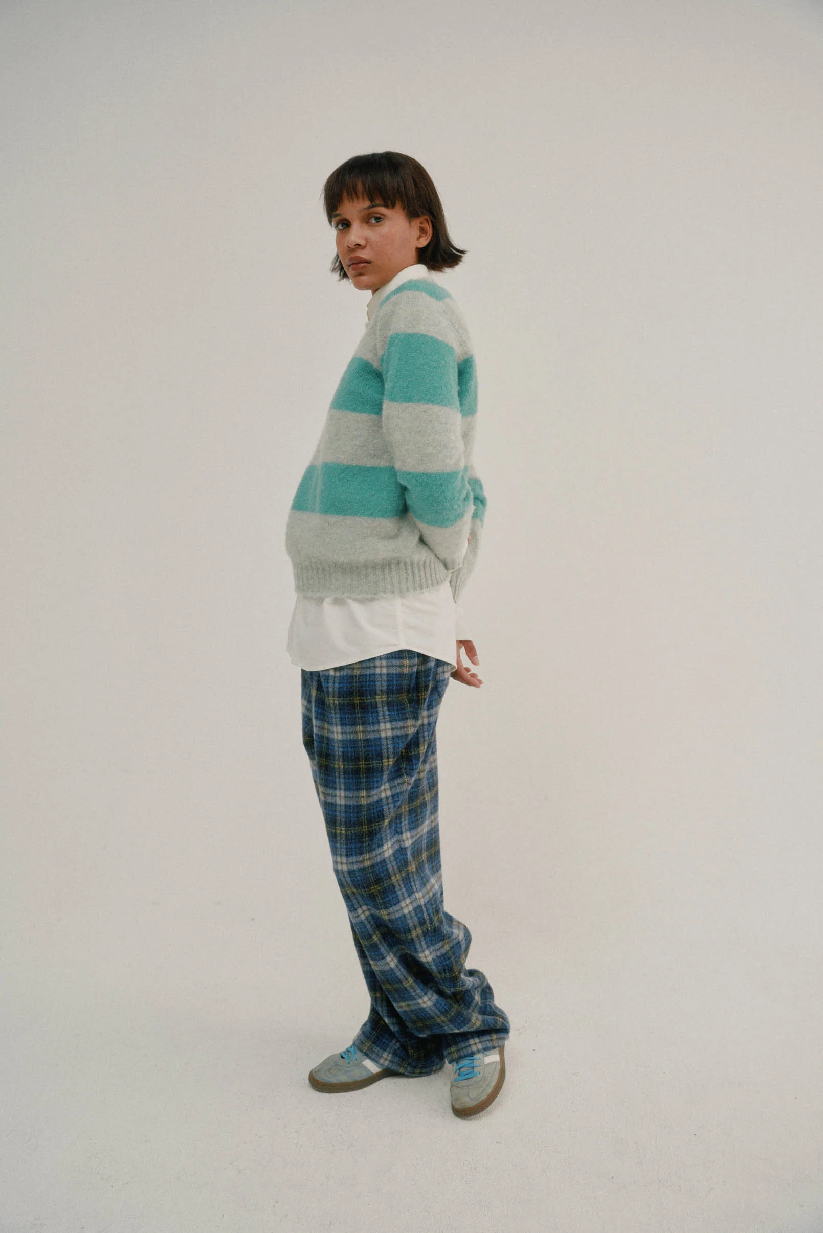 Shaggy Bear Chunky Stripes - Freeze (Women) - Image 8