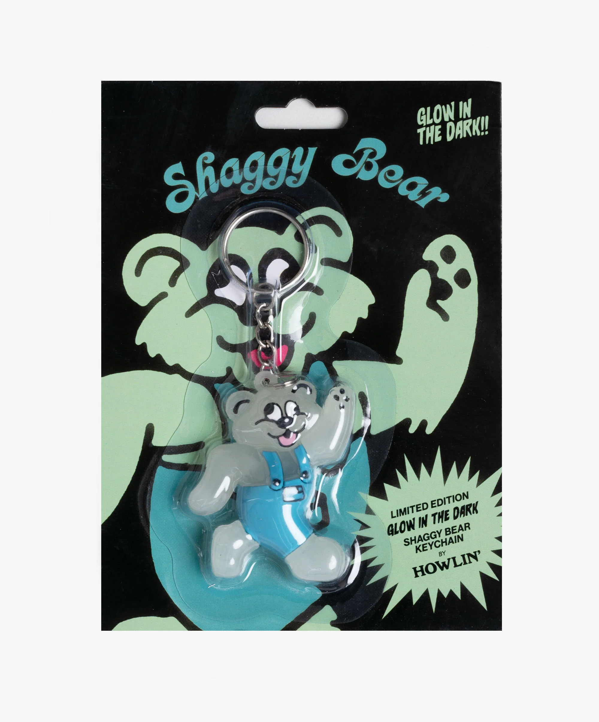Shaggy Bear Keychain Glow In The Dark *Limited edition* - Image 3