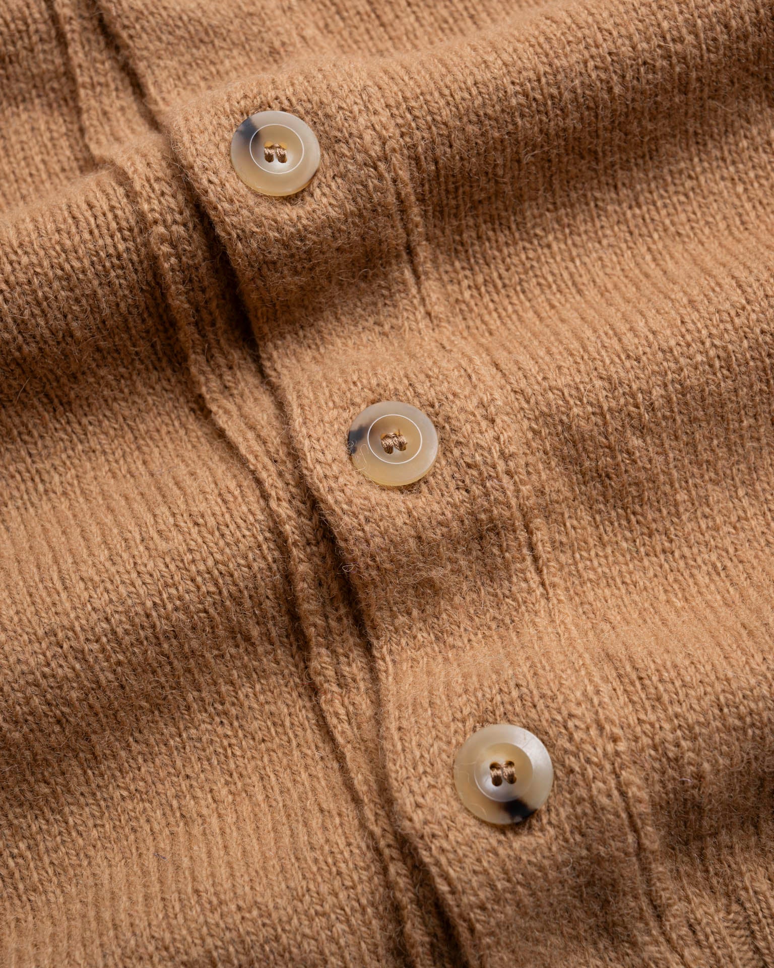 Shaggy Bear - Shawl Cardigan - Desert Cream - Image 4