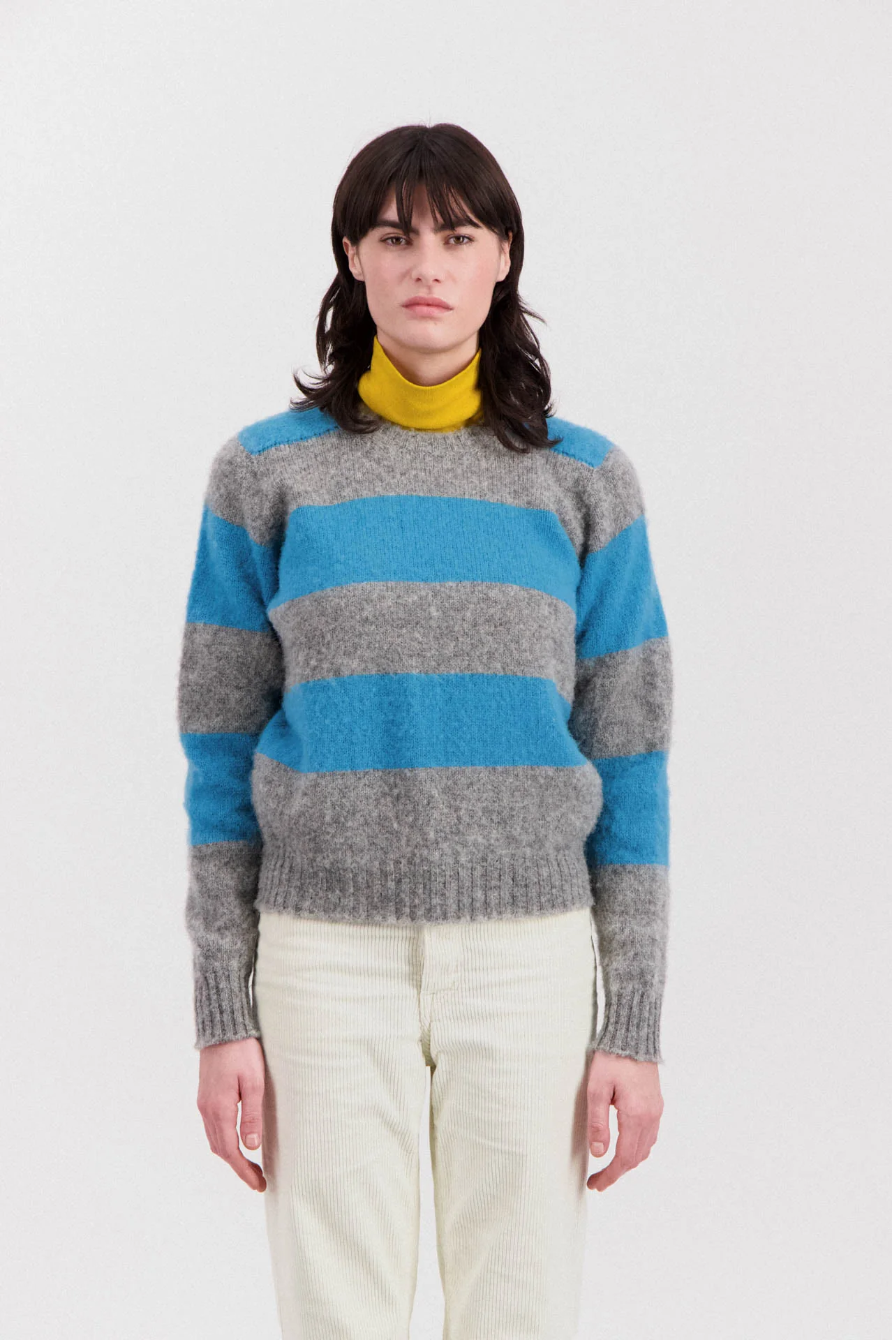 Shaggy Bear Women - Chunky Stripes - Grooveyard (Women) - Image 2