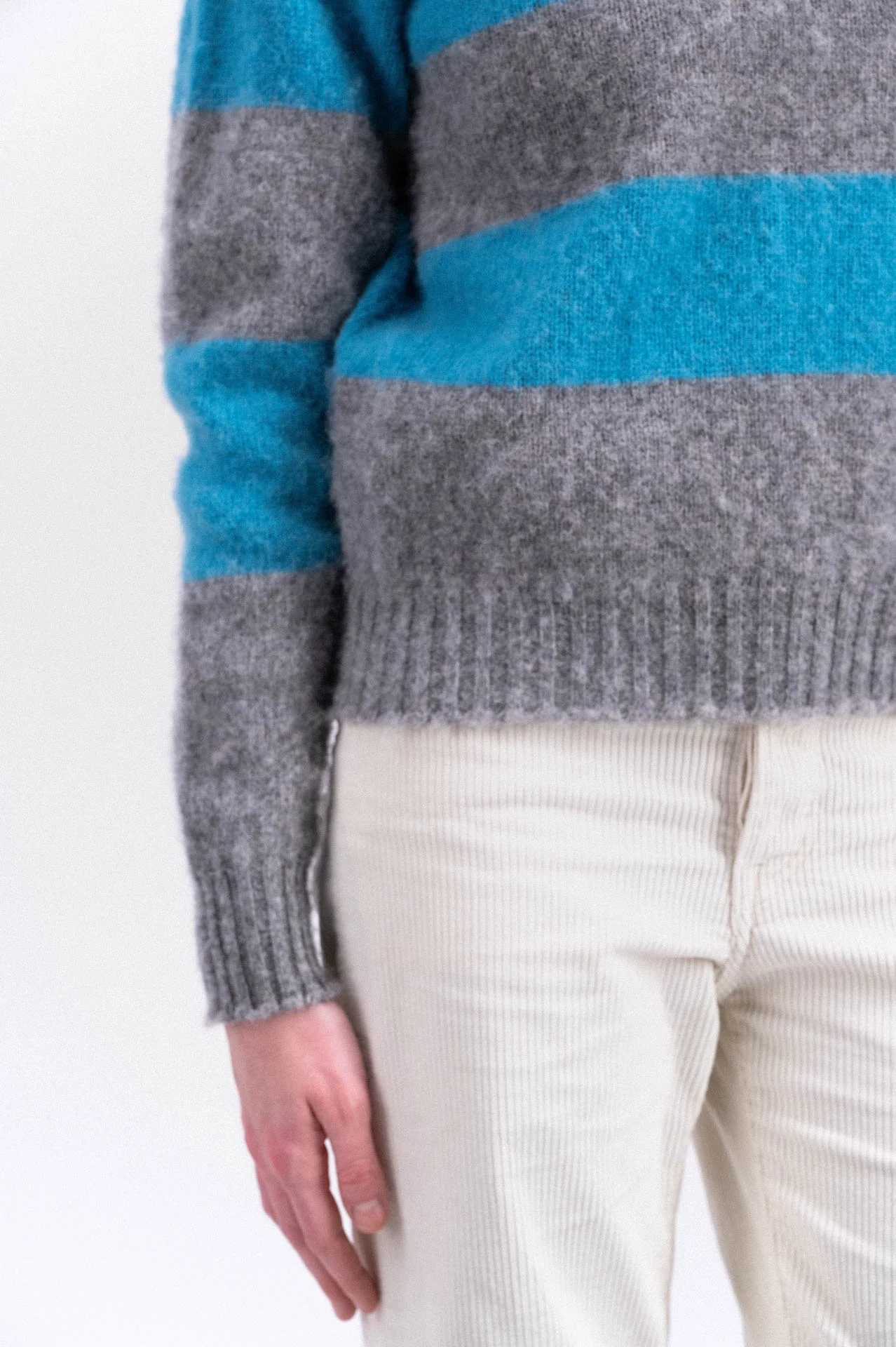 Shaggy Bear Women - Chunky Stripes - Grooveyard (Women) - Image 3