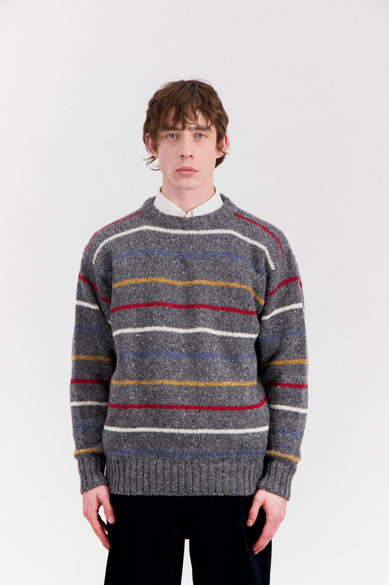 Six Blade Knit - Charcoal - Image 2