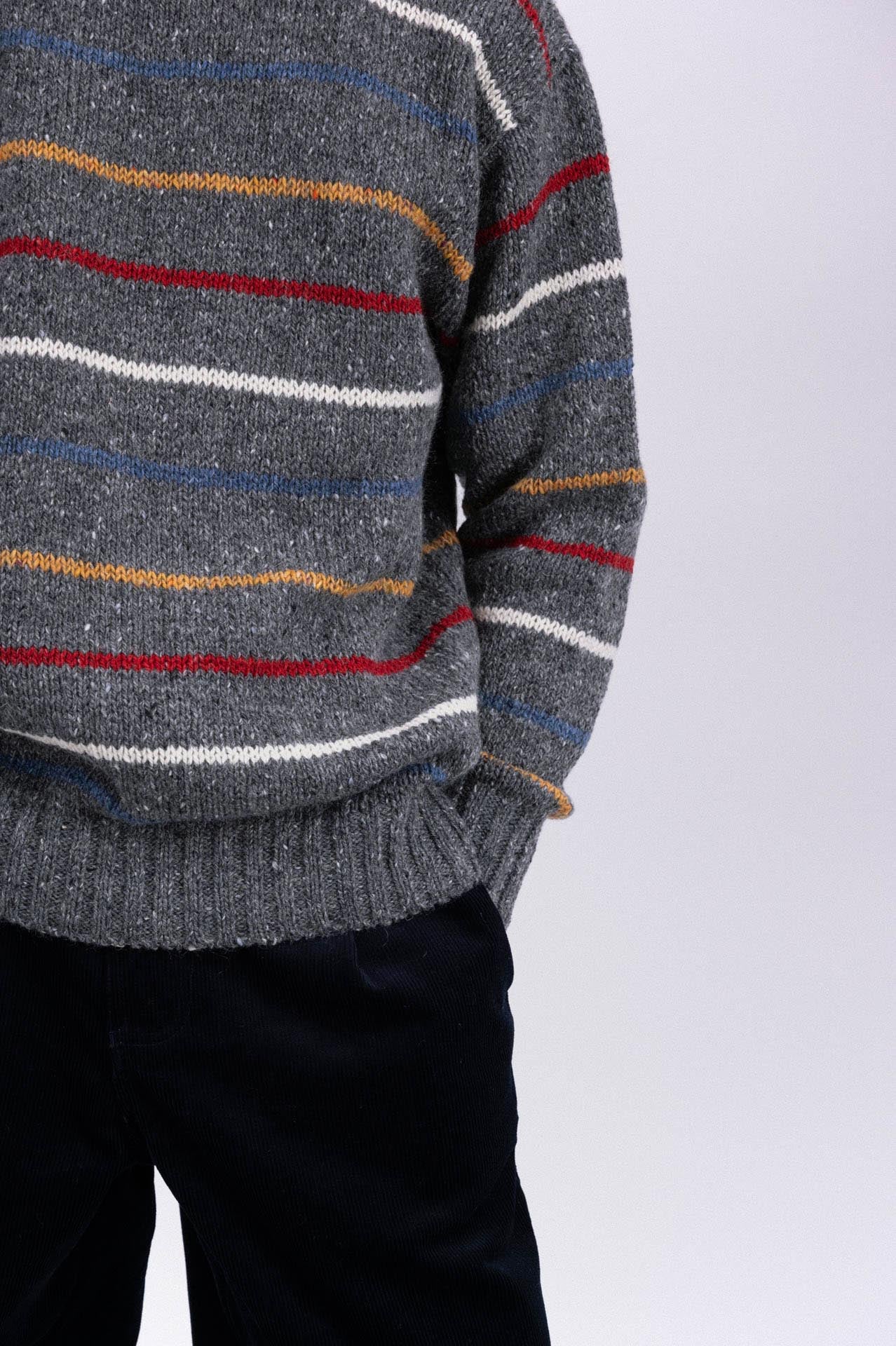 Six Blade Knit - Charcoal - Image 4