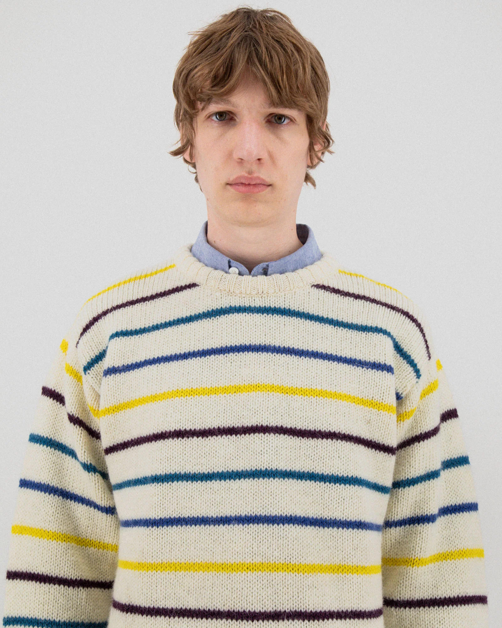 Six Blade Knit - Ecru - Image 4