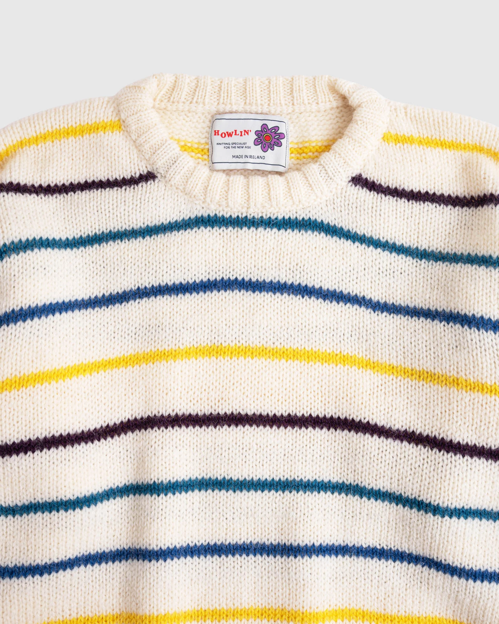 Six Blade Knit - Ecru - Image 6