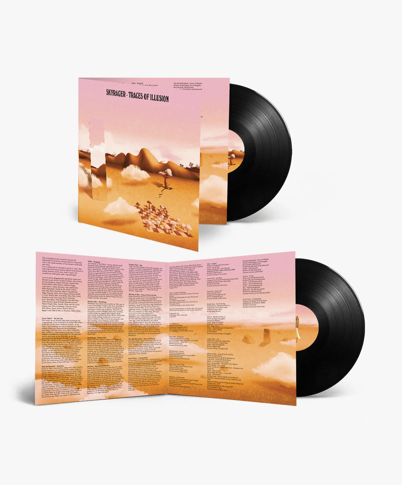 Various - Traces of Illusion compiled by Skyrager LP - Image 2