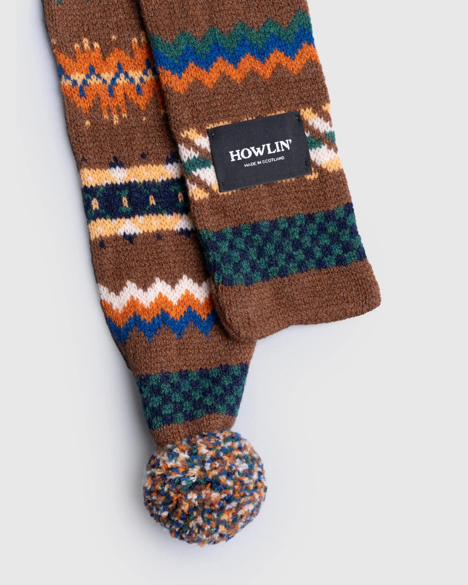 Small Woolen Wonder Scarf - Wood - Image 3