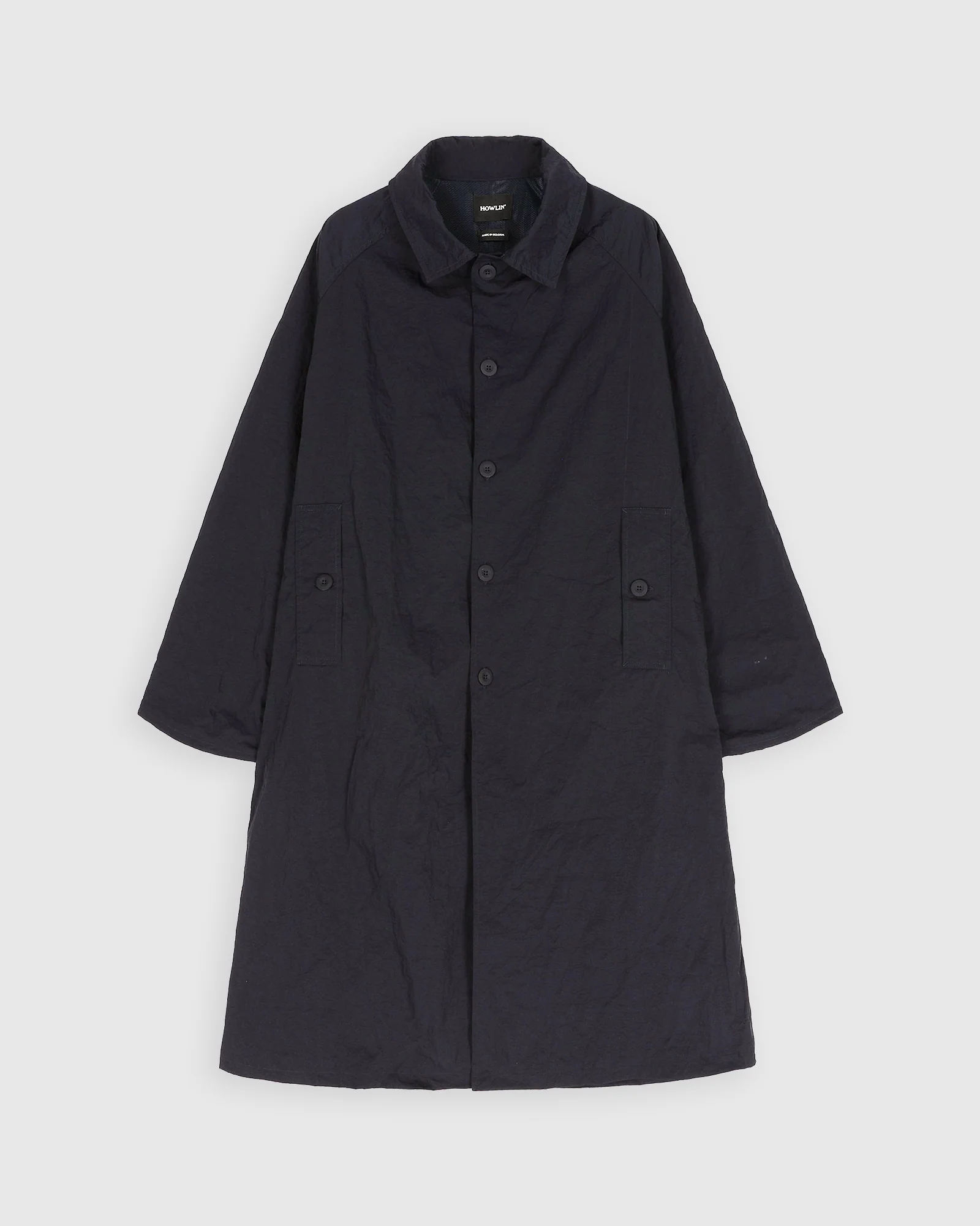 Space Jacket - Grungy Japanese Nylon Twill - Deep Navy