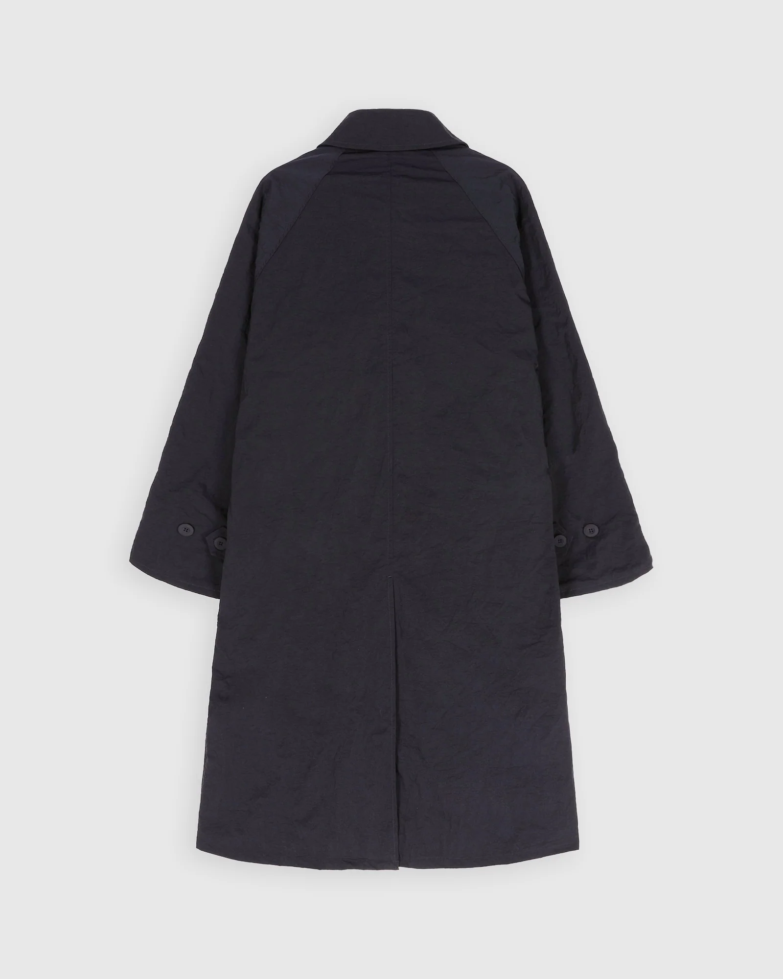 Space Jacket - Grungy Japanese Nylon Twill - Deep Navy - Image 4