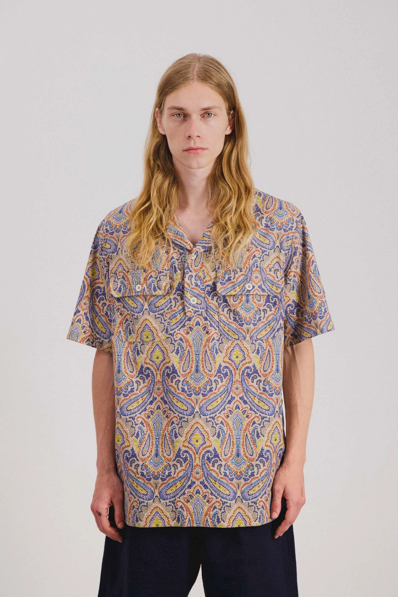 Space Operator Shirt - Paisley - Tropical Psych Paisley - Image 2