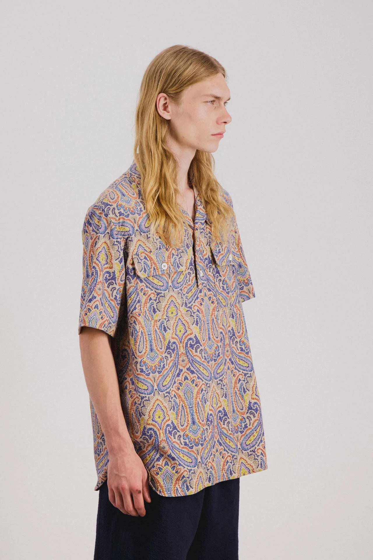 Space Operator Shirt - Paisley - Tropical Psych Paisley - Image 4