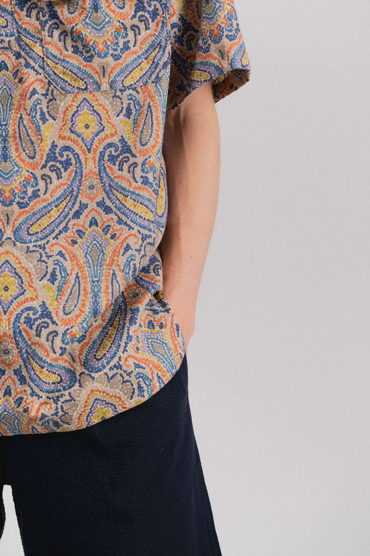 Space Operator Shirt - Paisley - Tropical Psych Paisley - Image 5