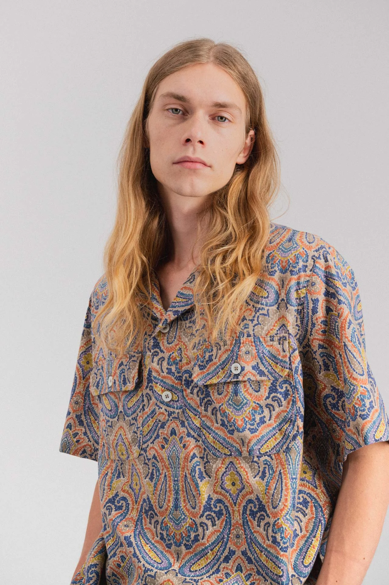 Space Operator Shirt - Paisley - Tropical Psych Paisley - Image 6