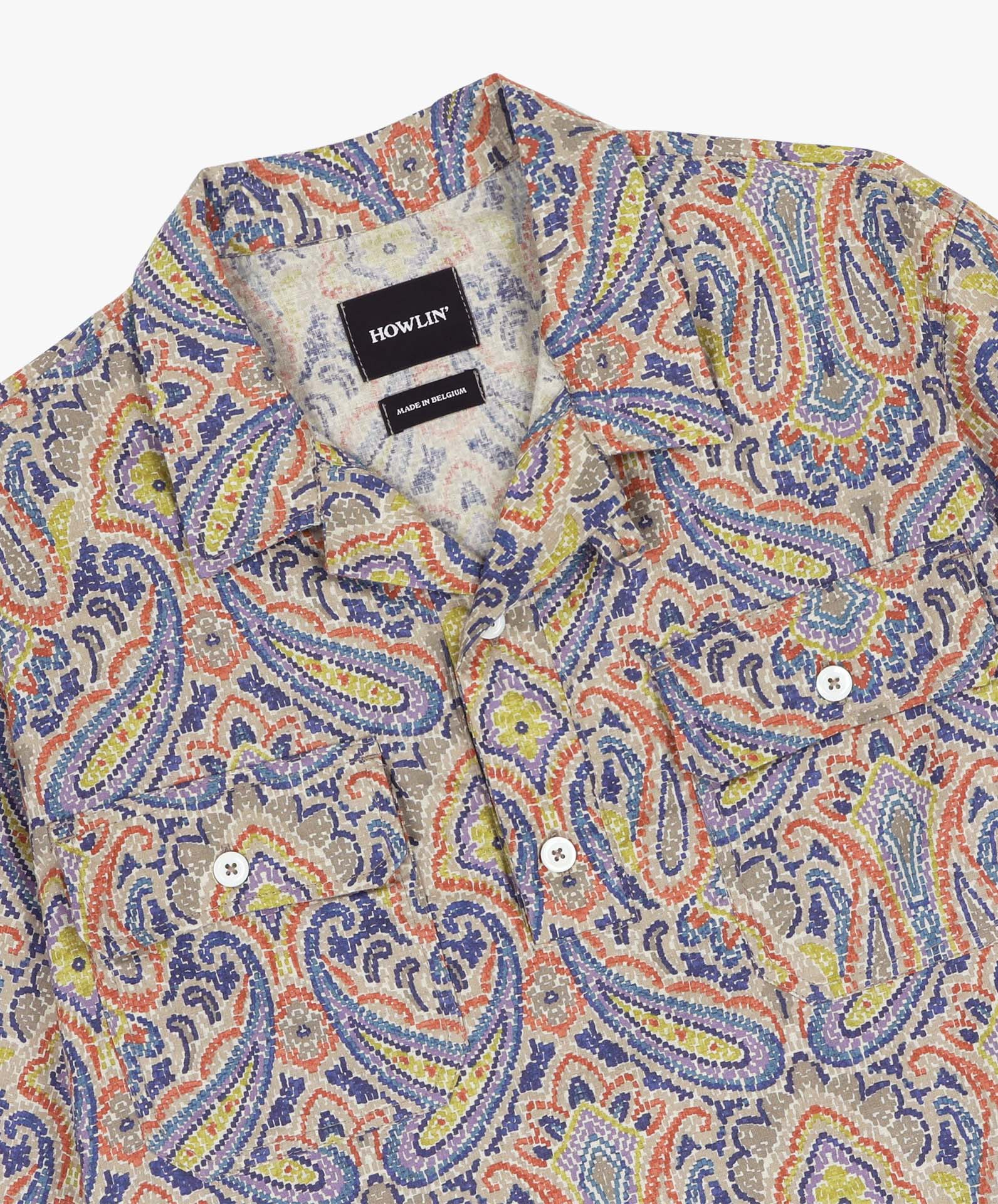 Space Operator Shirt - Paisley - Tropical Psych Paisley - Image 7