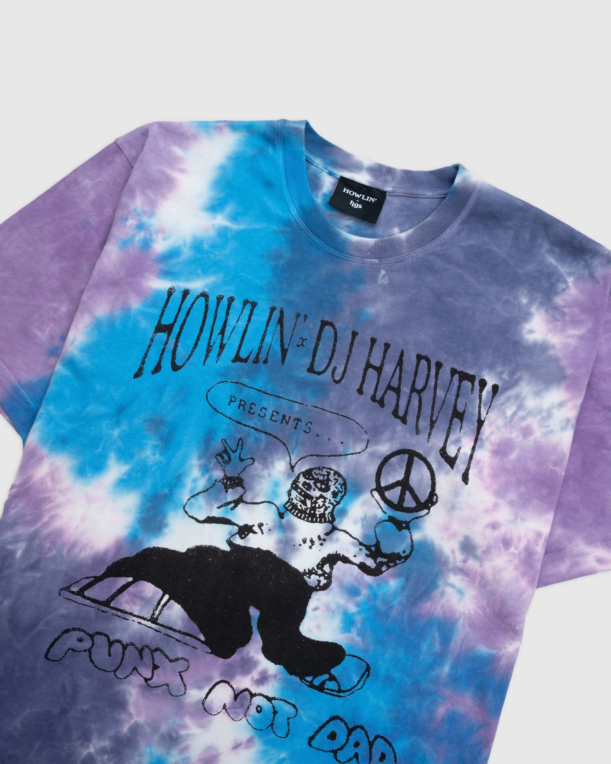 Spray Dyed T-shirt With Logo - Midnight Mix *Ltd - Image 3