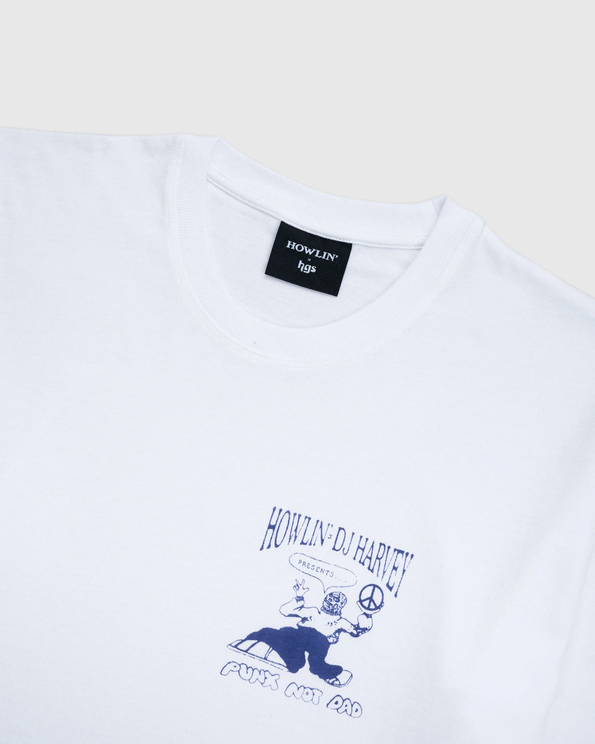 T-shirt With Purple Chest Logo - White *Ltd - Image 3