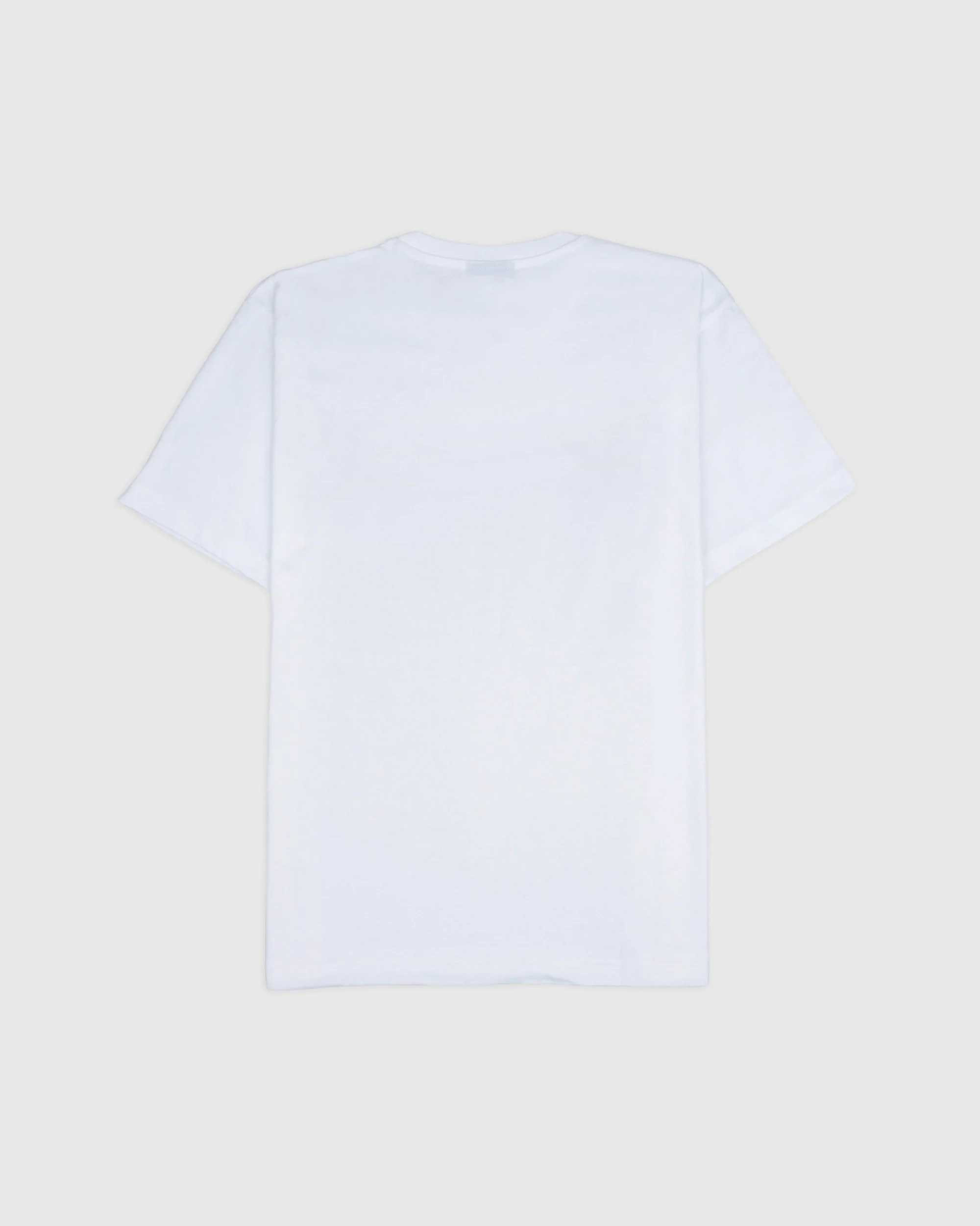 T-shirt With Purple Chest Logo - White *Ltd - Image 4