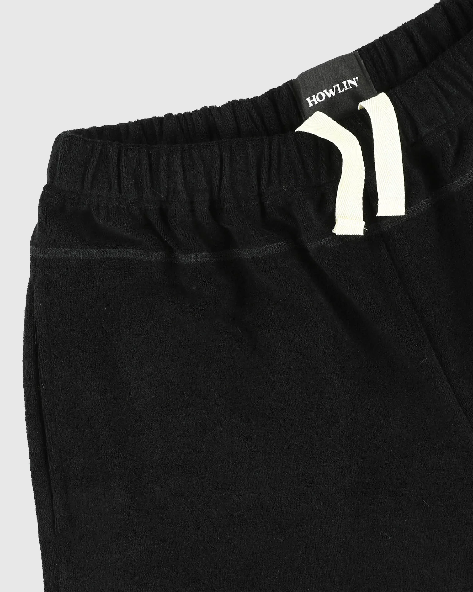 Towel Shorts - Uni - Black - Image 2