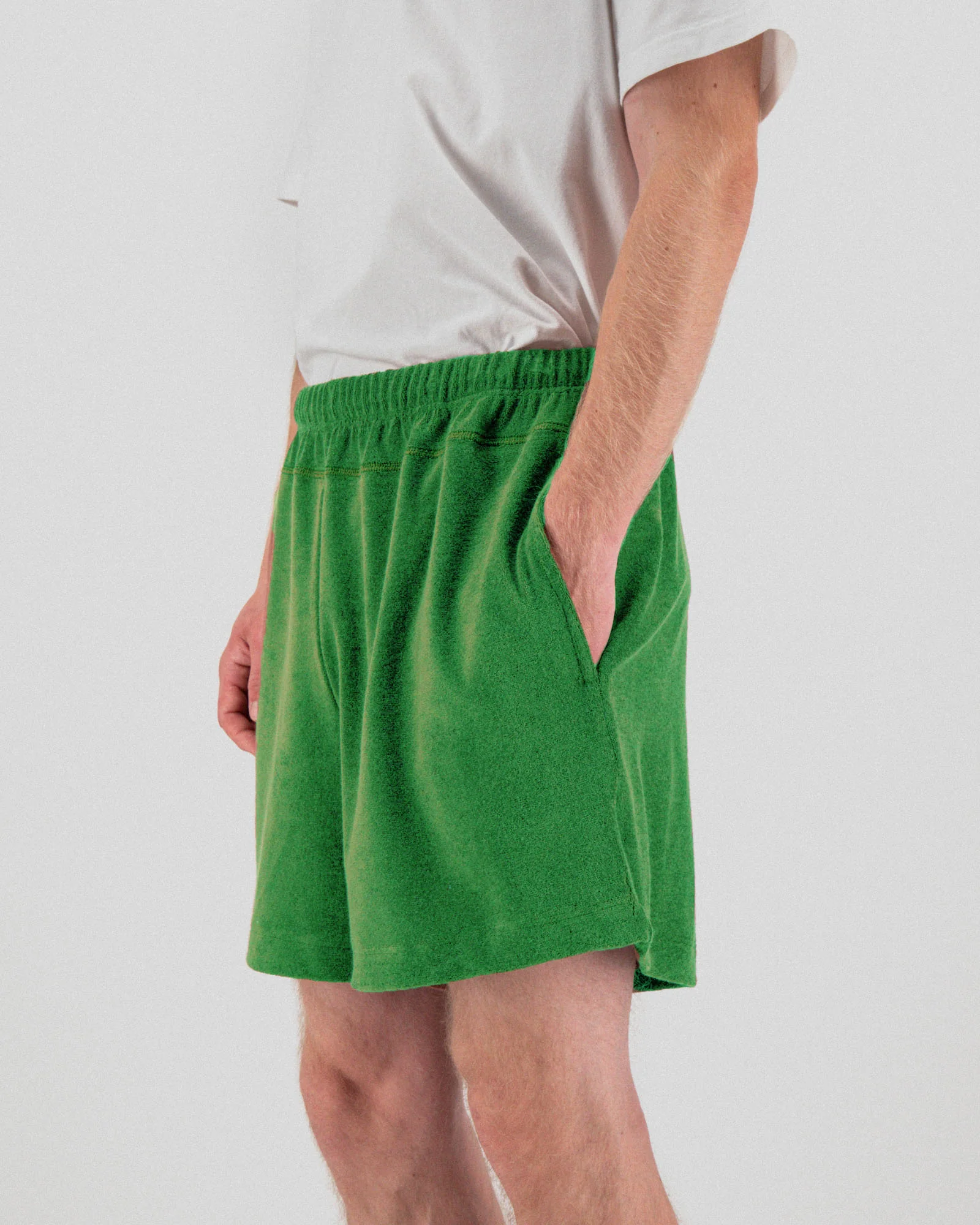 Towel Shorts - Uni - Green Delight - Image 2