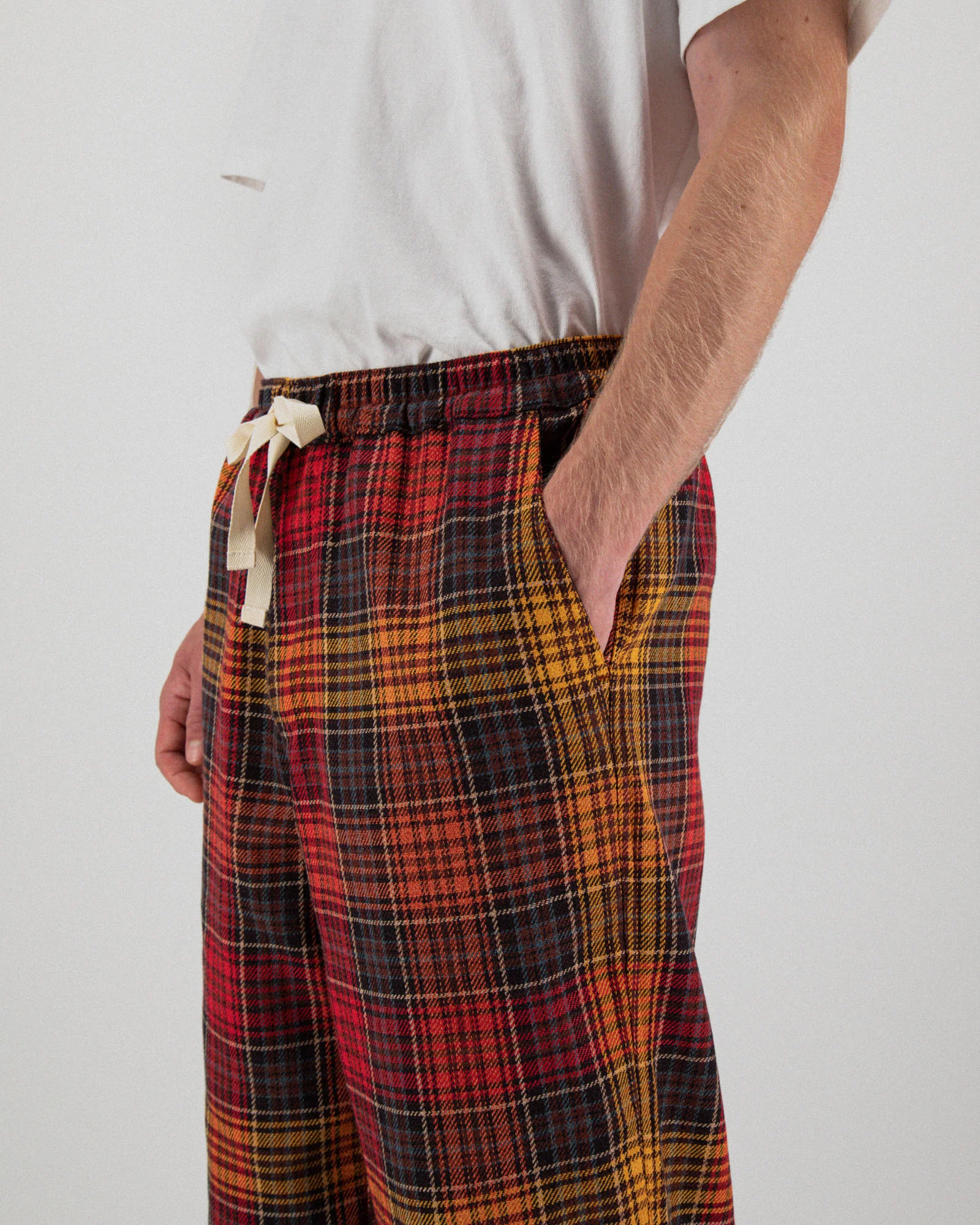 Tropical Pants - Japanese Twill Check - Spaced Up - Image 3