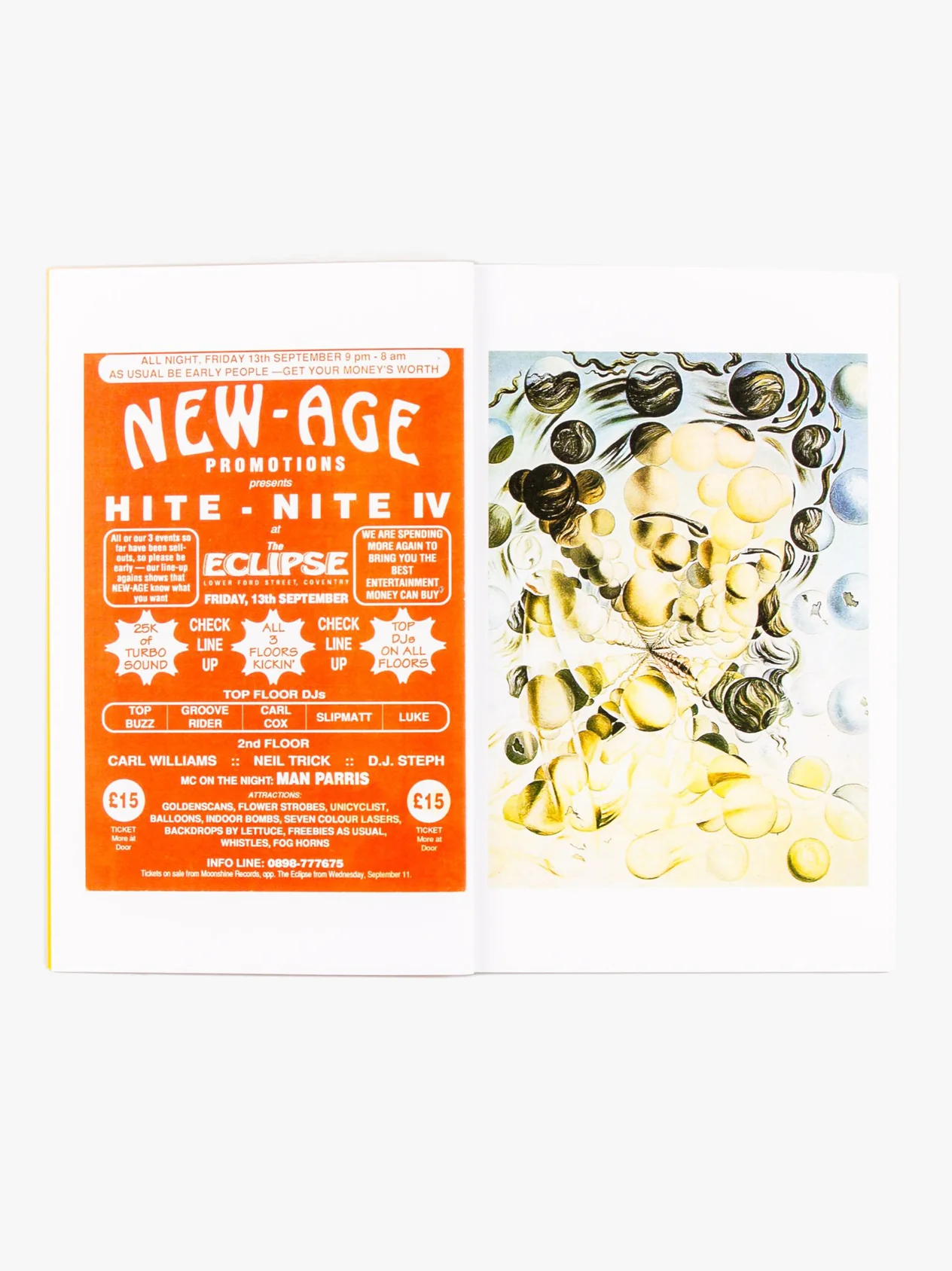 U.K. Rave Flyers 1991 - 1996 - Image 2