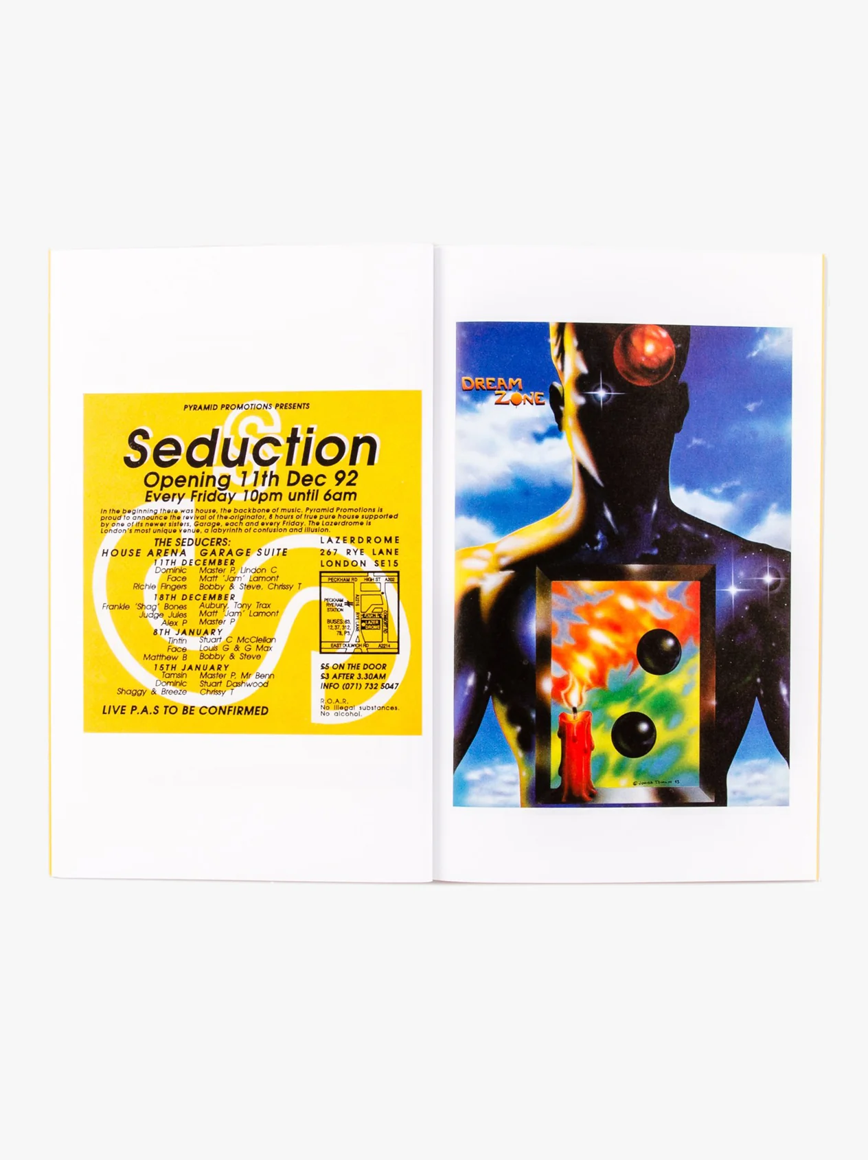 U.K. Rave Flyers 1991 - 1996 - Image 3