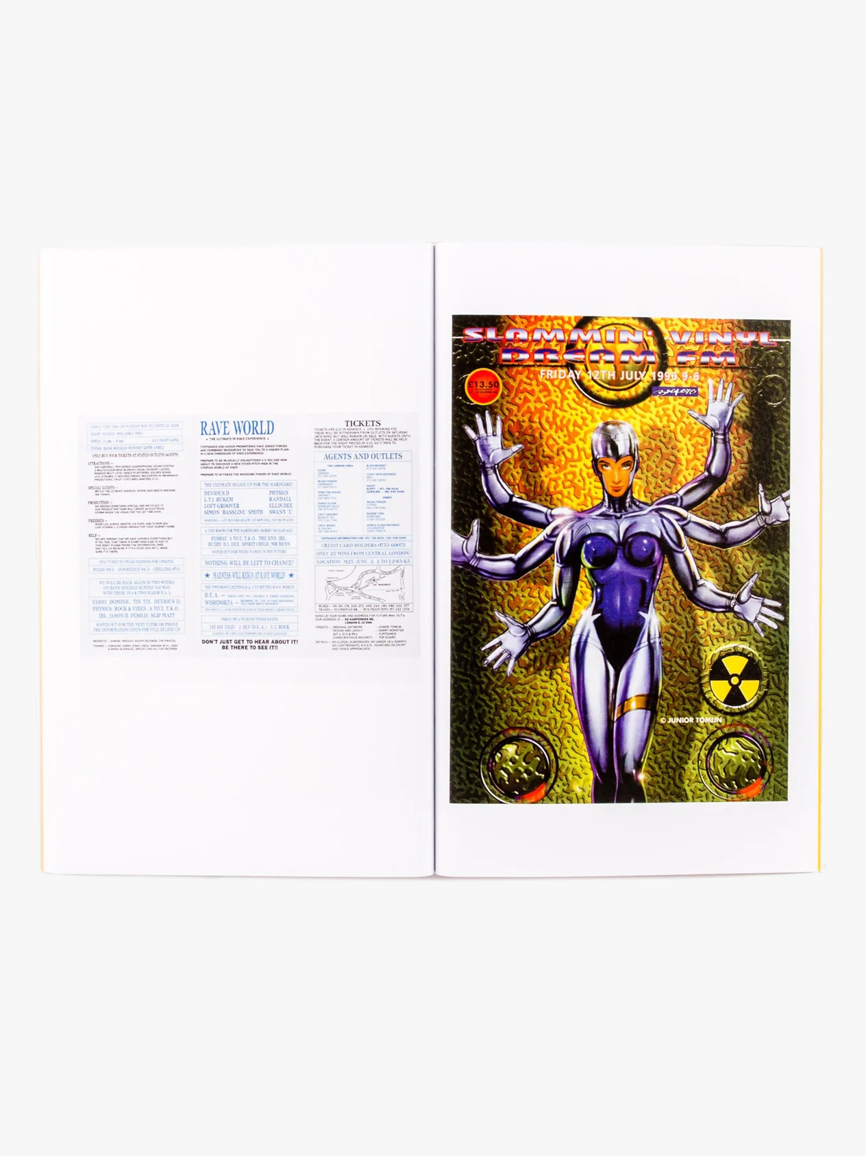 U.K. Rave Flyers 1991 - 1996 - Image 5