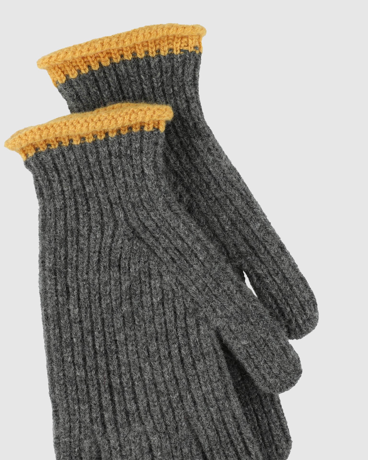 Wind It Up Ribbed Gloves - Metal - Image 2