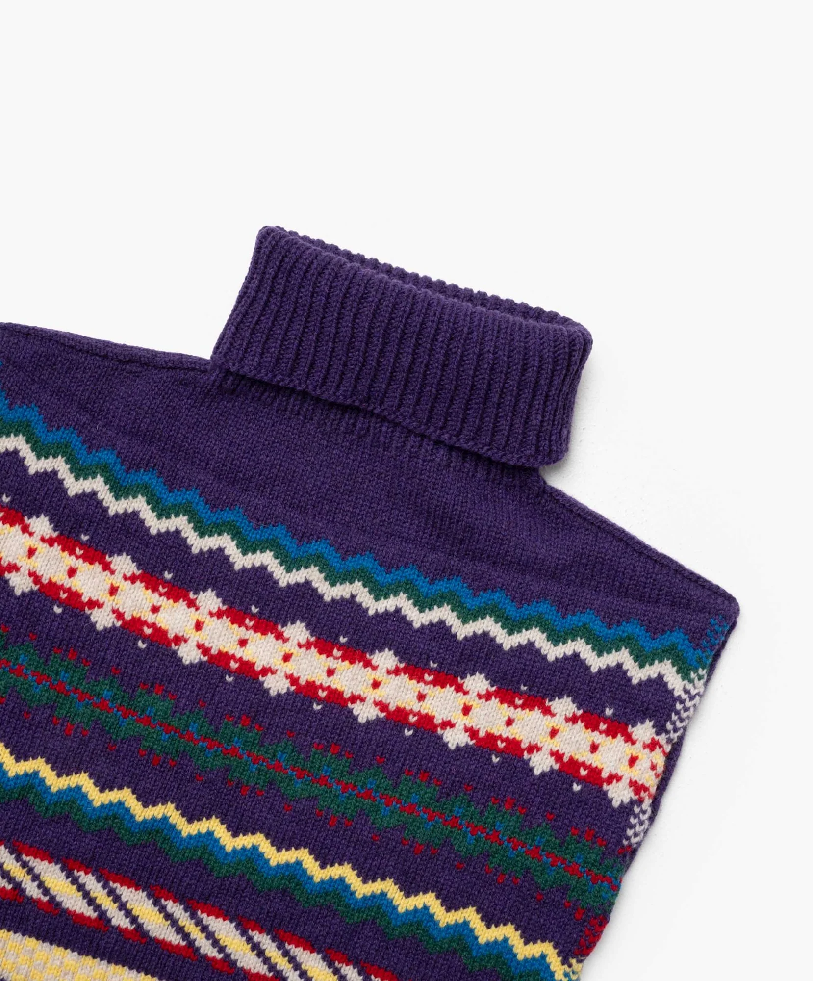 Woolen Wonder Collar - Violet Star - Image 2