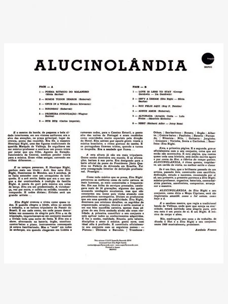 Zito Righi e Seu Conjunto - Alucinolandia LP - Image 2